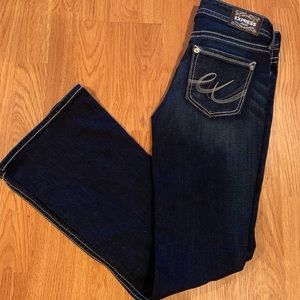 Brand new Express boot low rise jeans